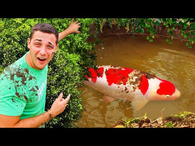 I Found Rare MONSTER Fish in a Mud Pond