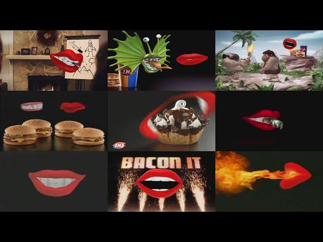 Dairy Queen Lips Commercials Compilation [ULTIMATE DEFINITIVE EDITION 2006-12] (Outdated)