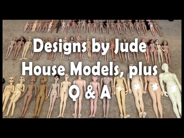 Doll Clothes Sewing Tutorials / Designs by Jude House Models for Sewing Patterns / Show & Tell