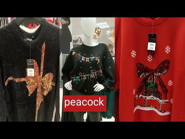 peacock women's wear Christmas collection December 2023@window shopping in London by Gul