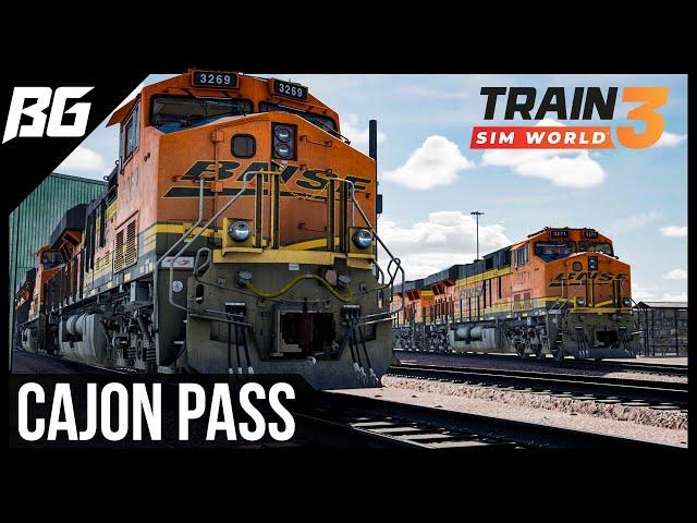 Train Sim World 3 | Cajon Pass is NO JOKE! w/ RailDriver