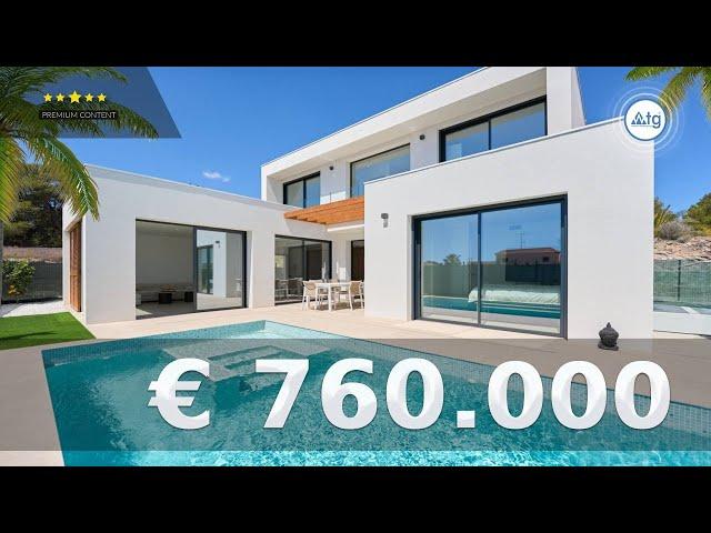 Moderne 3-Schlafzimmer-Villa in Alfaz del Pi zu verkaufen - Luxusleben in Spanien!