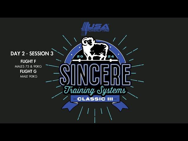 2024 USA Powerlifting Sincere Training Systems Classic - Session 3