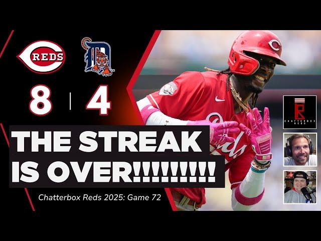 Chatterbox Reds Sunday Night: CINCINNATI REDS WIN SERIES VS AL BEST DETROIT TIGERS ELLY DE LA CRUZ