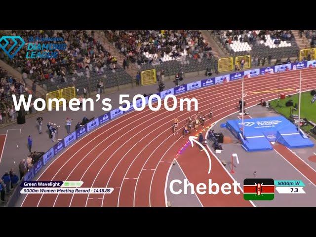 2ND WORLD RECORD ATTEMPT from CHEBET - Diamond League FINAL (sub 14:10)