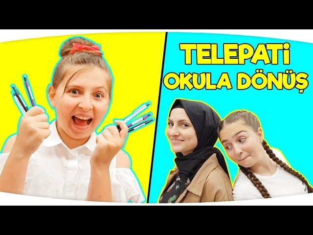 TELEPATİ OKULA DÖNÜŞ , Back to School | TELEPATİ CHALLENGE Fenomen Tv Okula Dönüş, Kırtasiye