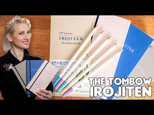 Reviewing The Tombow Irojiten Coloured Pencils - The coolest pencil ever?