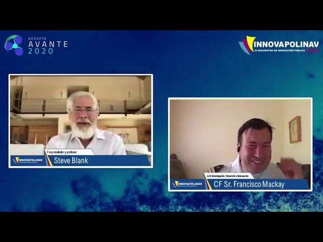 Encuentro Innovapolinav--Steve Blank.La respuesta es fácil, hacer la pregunta correcta es lo difícil