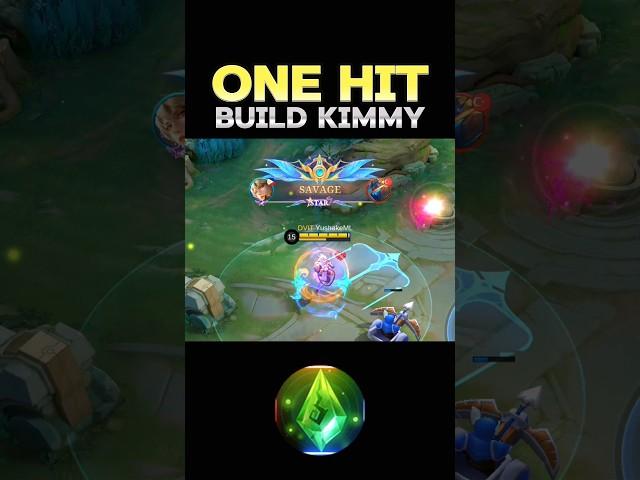  WATCH THIS - BEST BUILD KIMMY 2024(ONE HIT)  ~ MLBB  #mobilelegends #onehitbuild #kimmy