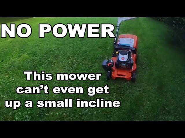 I am having second thoughts on this mower