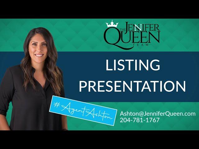 Marketing Plan and Listing Presentation - Ashton Augert with the Jennifer Queen Team