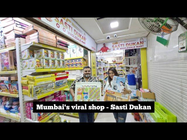 Mumbai's viral shop - Sasti Dukan