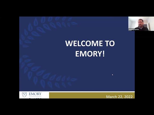 Explore Emory: Kick Off Event (Virtual - March 22, 2022)