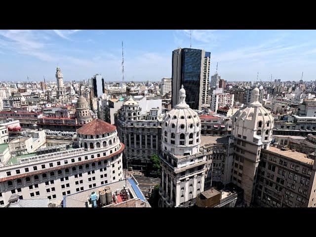 ⁴ᴷ⁶⁰ Walking Buenos Aires: Galería Güemes shopping center and observation deck