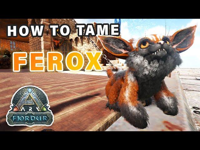 How to Tame a Ferox on Fjordur ► Ark Fjordur