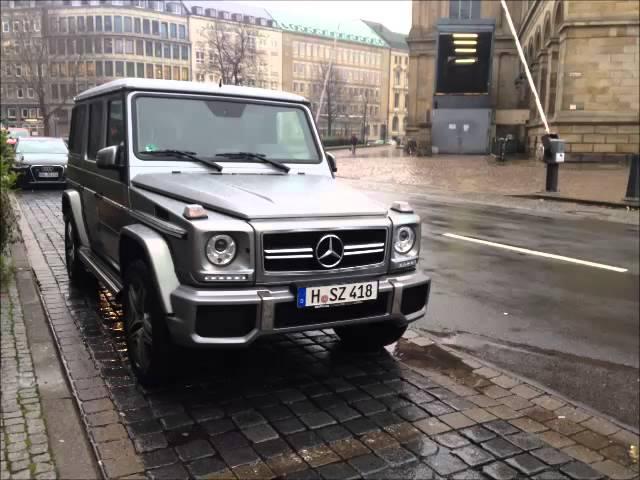 Szabolcs Huszti driving his Mercedes G63 AMG