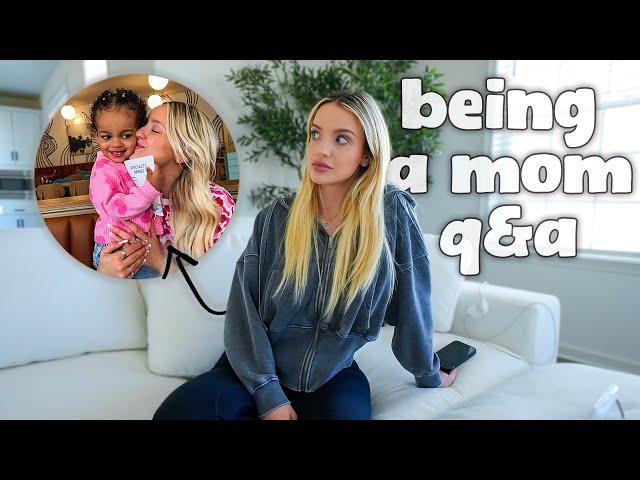 the TRUTH about being a mom... *answering your questions*