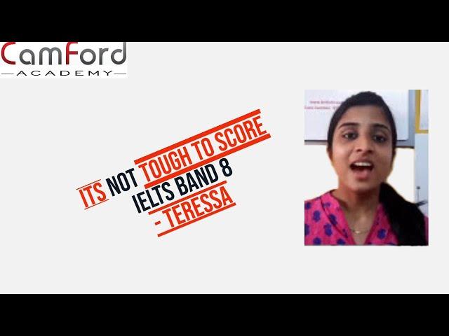 Best IELTS Training Trivandrum | Teressa @ CAMFORD scores 8 in IELTS ( Kerala, India)