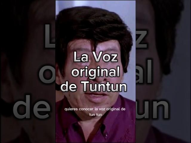 La voz original de Tuntun