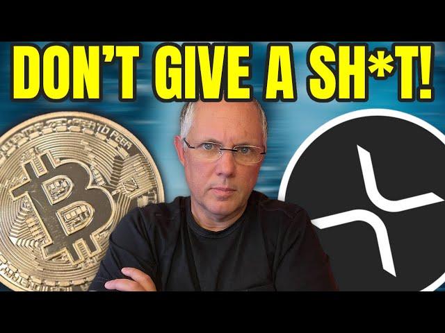 CRYPTO INVESTORS DON'T GIVE A SHI*T RIGHT NOW!