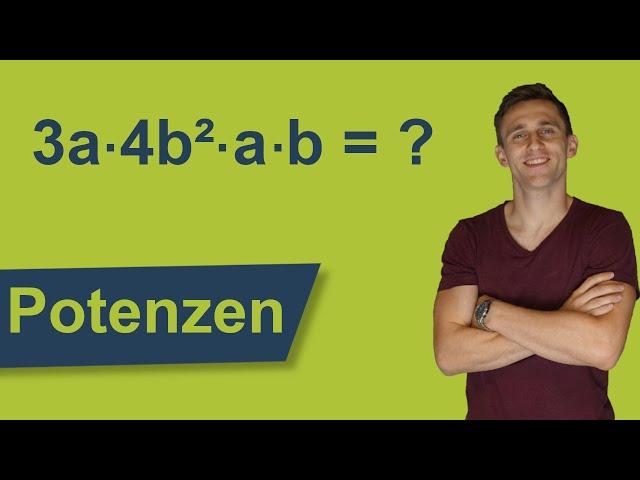 Terme - Potenzen zusammenfassen | Ganz leicht gemacht | Mit Aufgaben und Lösung | LehrerBros