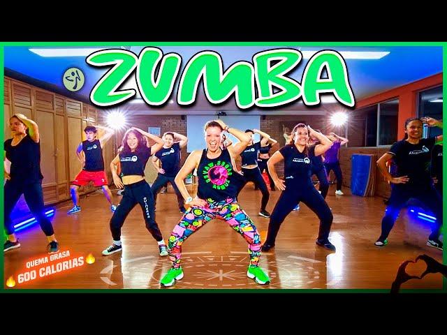 ZUMBA Fitness BAILE ejercicio para ADELGAZAR en CASA  CLASE COMPLETA