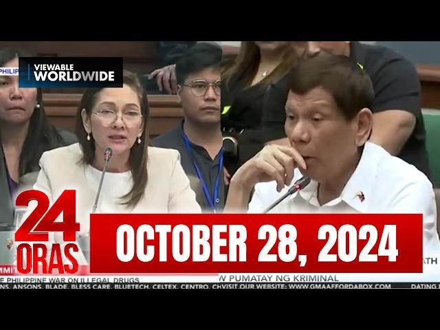 24 Oras Express: October 28, 2024 [HD]