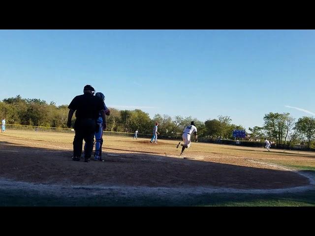 Ulises Nunez Jr. solid single vs Tx. Jays at Colt 45 Baseball League San Antonio