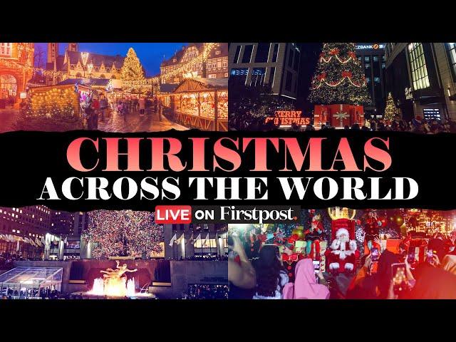 World Christmas Celebrations LIVE: Paris, London, Rome, New York, Athens, Tokyo Light Up in Xmas Red