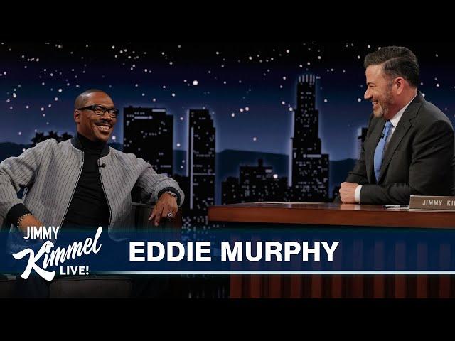 Eddie Murphy on Iconic Celebrity Filled Photo, $100,000 Bet with Richard Pryor & New Christmas Movie