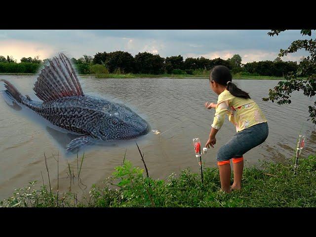 FULL VIDEO: 30 Days Orphan Girl Making Fish Traps to Sell Ancient Fishing Techniques