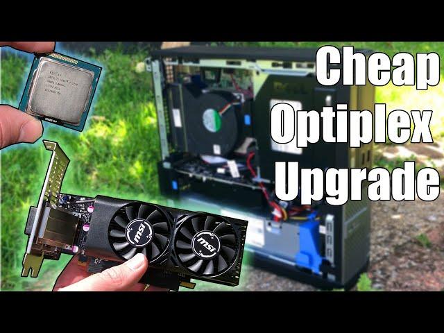 Turning The Tiny, Cheap OptiPlex Into a Gaming PC - With Whatever’s In Stock