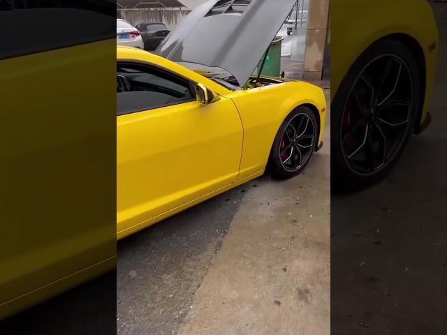 Boiling Water Sound~#chevrolet #chevroletcamaro  #musclecar