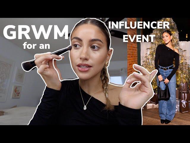 GRWM FOR AN INFLUENCER EVENT *while we chit chat*