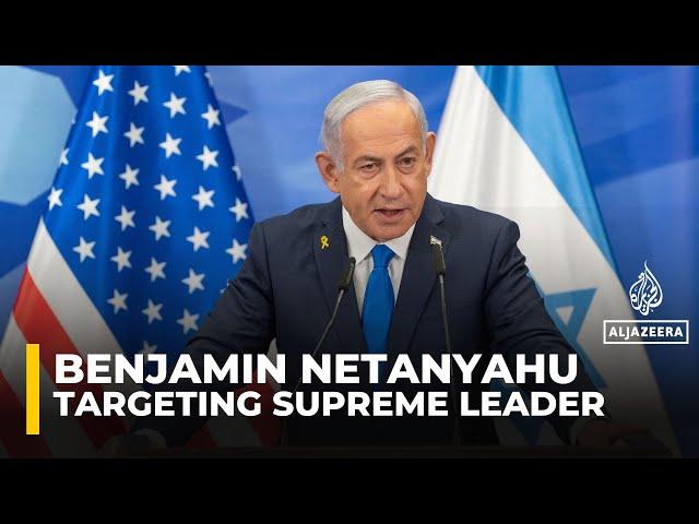 Netanyahu says killing Iran’s supreme leader would ‘end the conflict’