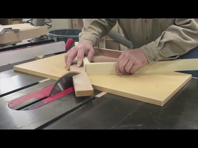 Perfect Mitered Corners On An Easy To Build Sled