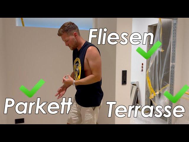 Wohnungsrenovierung in der Endphase! Fliesen, Parkett, Terrasse und mehr