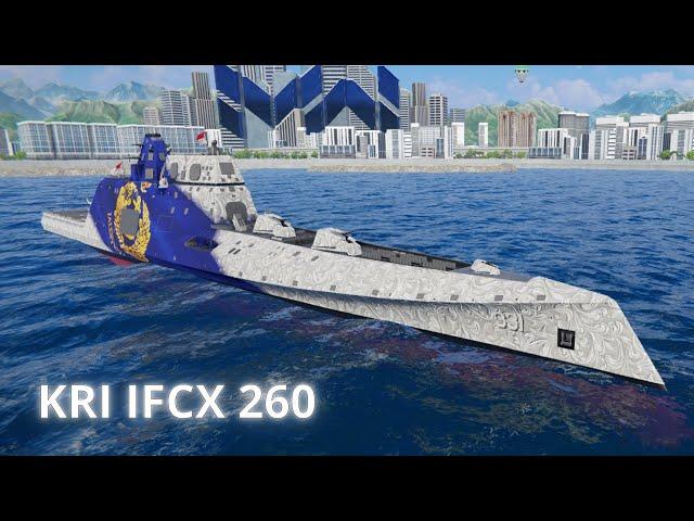 KRI IFCX 260 - Review New Battlepass Reward - Modern Warships