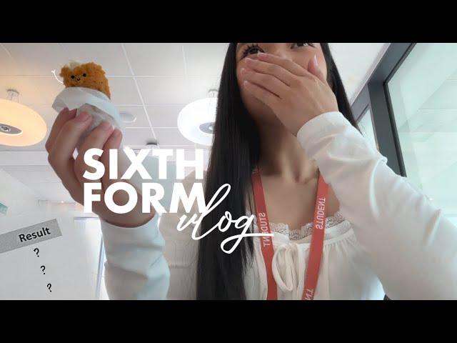 SIXTH FORM/college vlog: Y12 results day  | realistic, park, gym