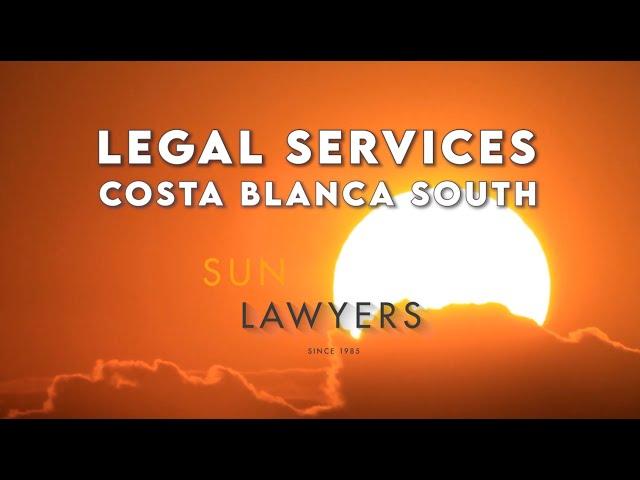 Sun Lawyers   Costa Blanca South