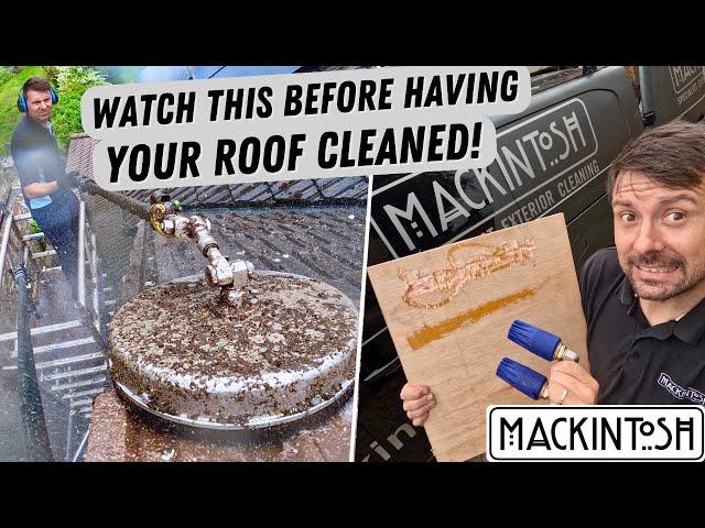 Watch This Before Having Your  Roof Cleaned!