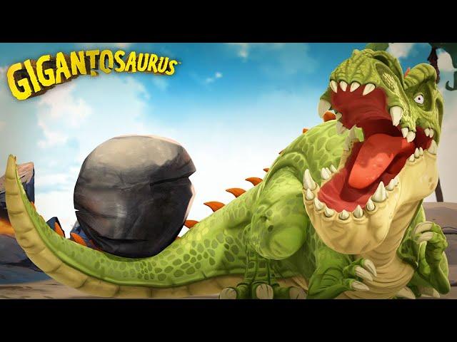 A stone hurts Giganto | Dinosaurs Cartoons | Gigantosaurus Multilingual