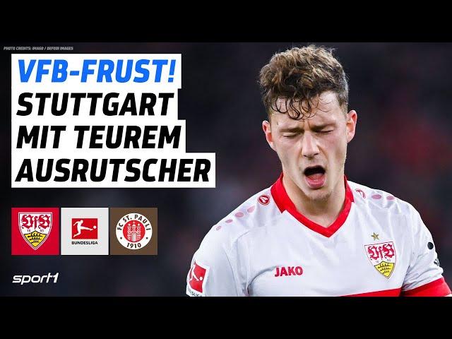 VfB Stuttgart - FC St. Pauli | Bundesliga Tore und Highlights 15. Spieltag