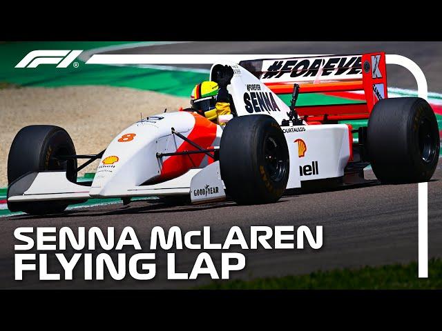 Vettel’s Stunning Lap Of Imola In Senna's McLaren!