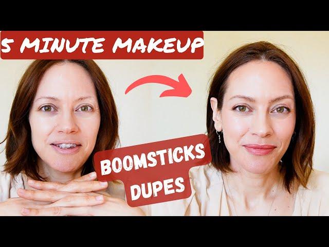 Simple Everyday Natural Makeup Look Mature Skin | Boomstick dupes