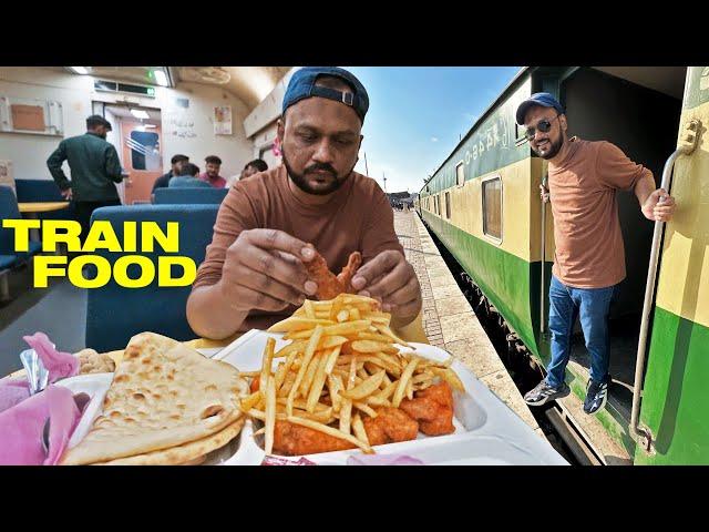 Train ka Khana | Travelling to Multan from Karachi Express | Pak Railways | Pakistani Street Food