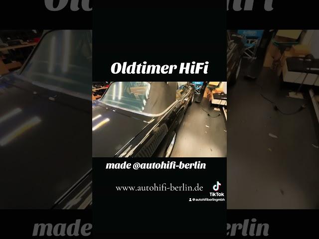 #Oldtimer #Carhifi #Soundsystem #Musik #Klang von AutoHifi-Berlin