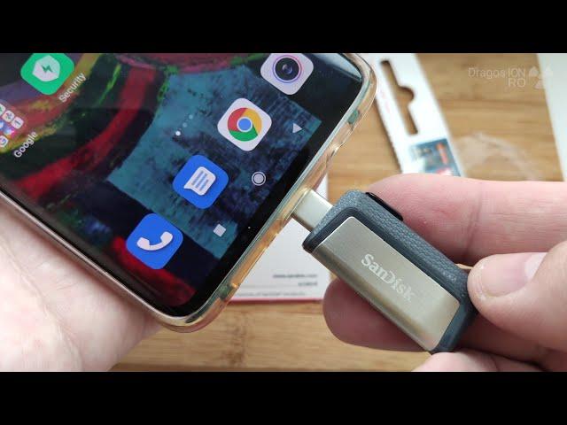 SanDisk Ultra Dual Drive USB Type-C flash drive Test