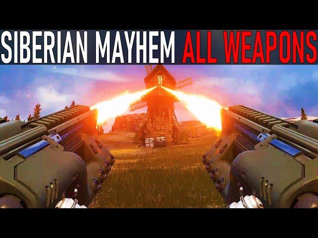 Serious Sam: Siberian Mayhem - All Weapons