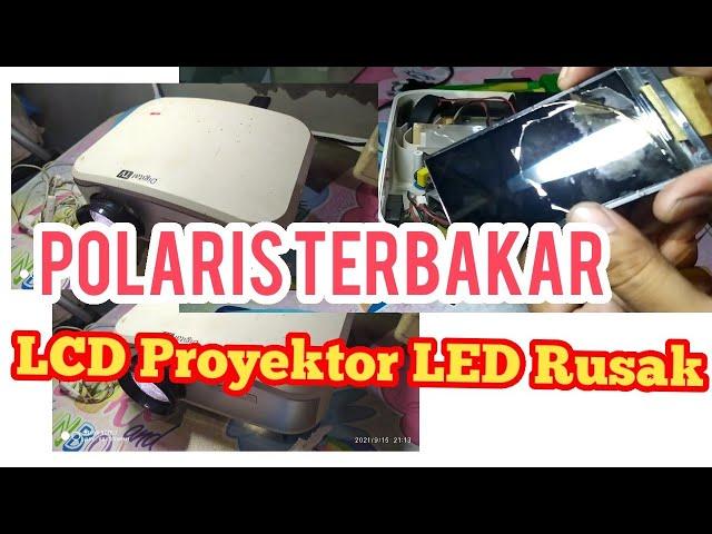 Ganti polaris LCD proyektor LED